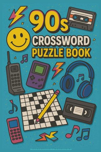 1990 Crossword Puzzle Book front