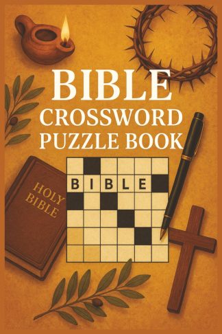 Bible Crossword Puzzle Book front