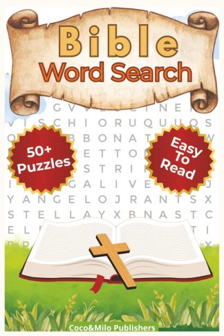 Bible Word Search Puzzle Book Front