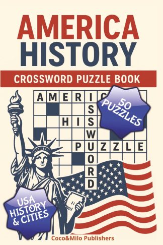 History of America Crossword Puzzle Book front