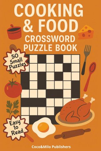 Cooking Crossword Puzzle Book