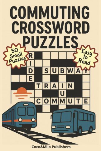 Daily Commuter Crossword Puzzle Book front